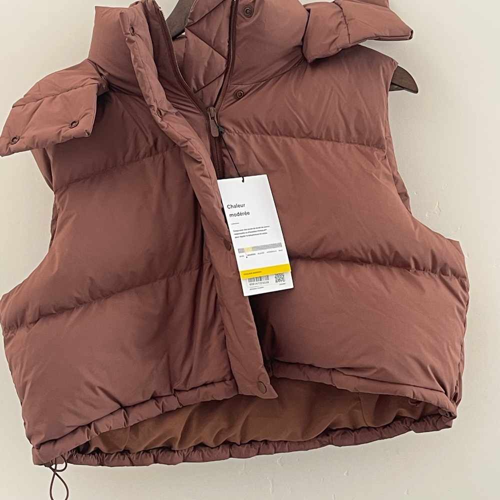 Lululemon Athletica Chocolate Puffer Vest